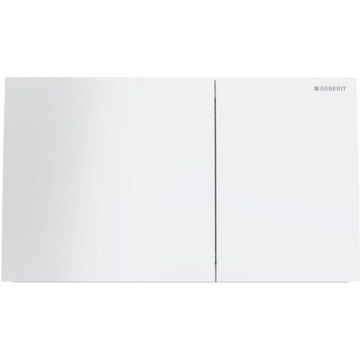 Geberit 115.622.SI.1 - Splachovacie tlačidlo Sigma70 25x14,6 cm biele