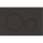 Geberit 115.882.16.1 - Splachovacie tlačidlo Sigma20 24,6x16,4 cm matná čierna