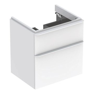 Geberit 500.352.00.1 - Kúpeľňová skrinka pod umývadlo Smyle Square 61,7x58,4 cm biela