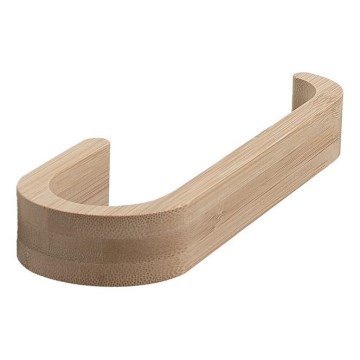 Gedy - Nástenný vešiak na uteráky HIMALAYA 6,7x21 cm bambus