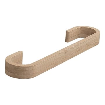 Gedy - Nástenný vešiak na uteráky HIMALAYA 7x30 cm bambus/béžová