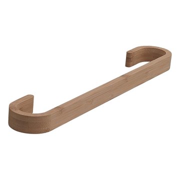 Gedy - Nástenný vešiak na uteráky HIMALAYA 7x40 cm bambus/hnedá