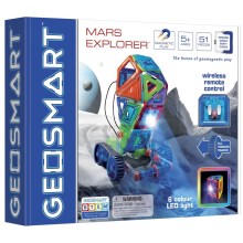 GeoSmart - Magnetická stavebnica Mars Explorer 51 ks