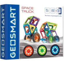 GeoSmart - Magnetická stavebnica Space Truck 42 ks