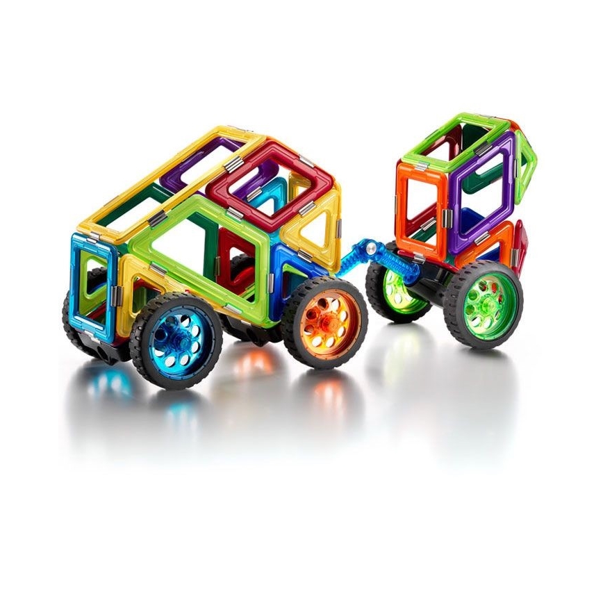 GeoSmart - Magnetická stavebnica Space Truck 42 ks