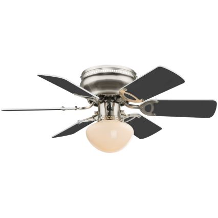 GLOBO 0307W - Stropný ventilátor UGO 1xE27/60W/230V