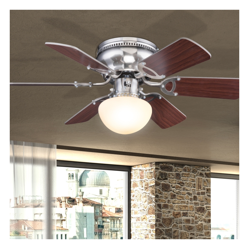 Globo - Stropný ventilátor 1xE27/60W/230V
