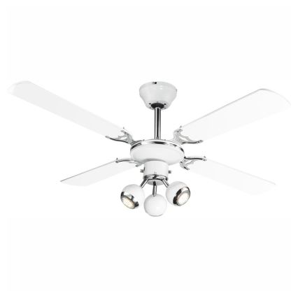 GLOBO 03351 - Stropný ventilátor DRAGONERA 3xGU10/3W/230V