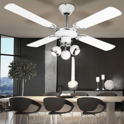 GLOBO 03351 - Stropný ventilátor DRAGONERA 3xGU10/3W/230V