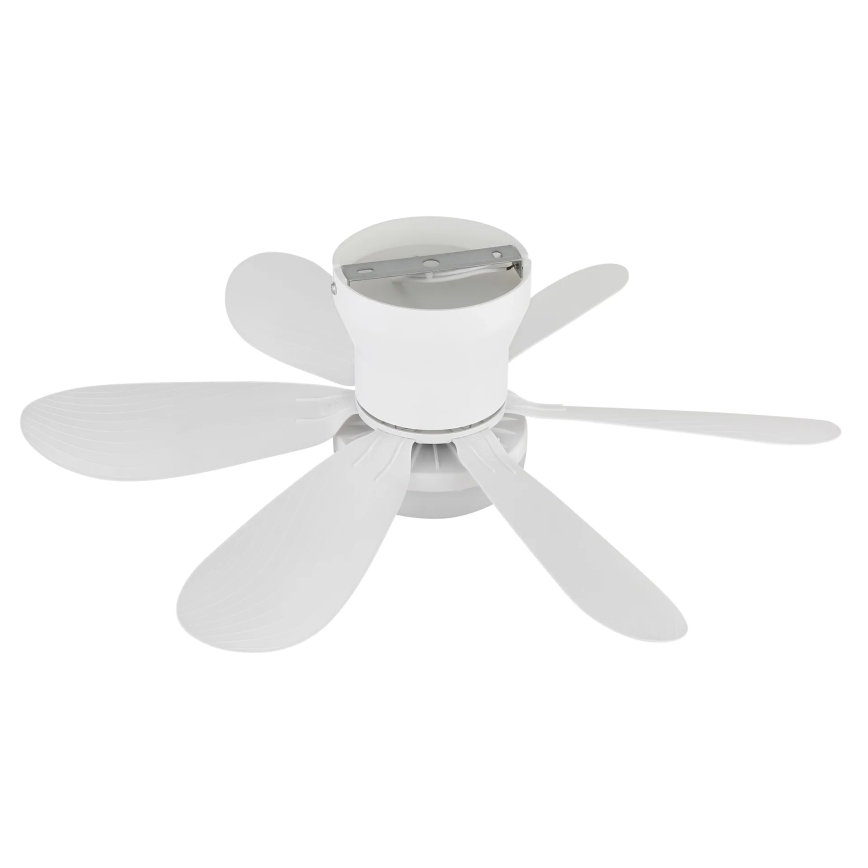 Globo - LED stmievateľný stropný ventilátor LED/5W/230V 2700-6500K biela + diaľkové ovládanie