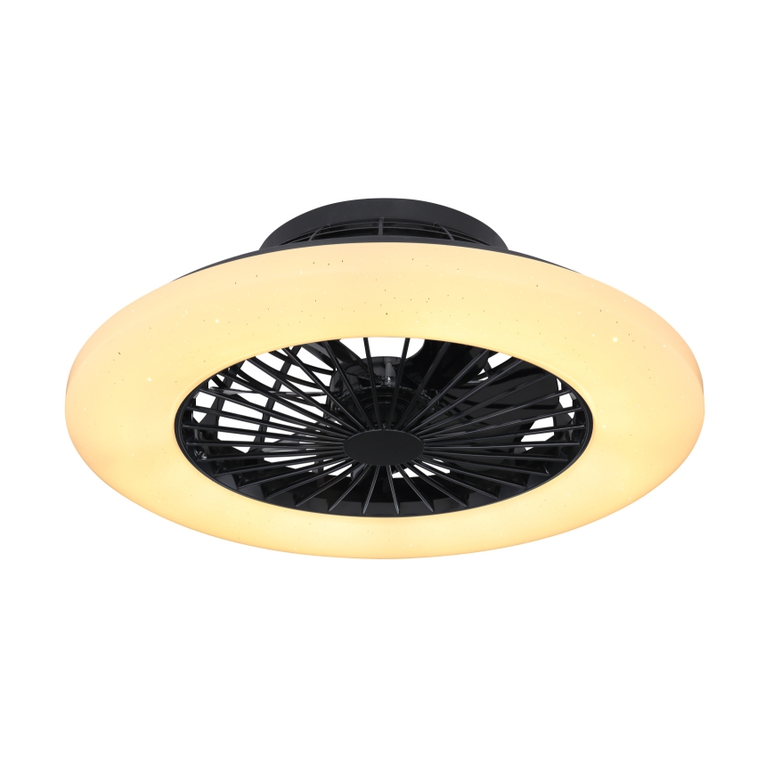 Globo - LED Stmievateľné stropné svietidlo s ventilátorom LED/30W/230V 3000-6500K + diaľkové ovládanie