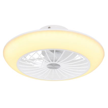 Globo 03632W - LED Stropné svietidlo s ventilátorom LAFEE LED/18W/230V