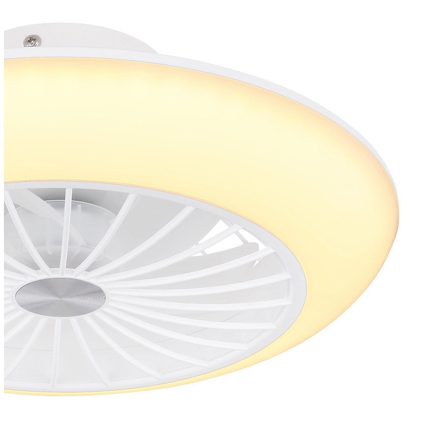 Globo 03632W - LED Stropné svietidlo s ventilátorom LAFEE LED/18W/230V