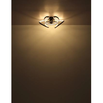 Globo - LED Stmievateľný stropný ventilátor LED/40W/230V 3000-6000K + diaľkové ovládanie