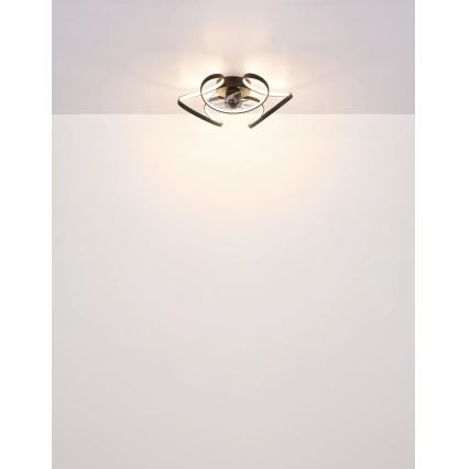 Globo - LED Stmievateľný stropný ventilátor LED/40W/230V 3000-6000K + diaľkové ovládanie