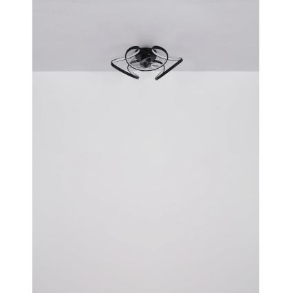 Globo - LED Stmievateľný stropný ventilátor LED/40W/230V 3000-6000K + diaľkové ovládanie