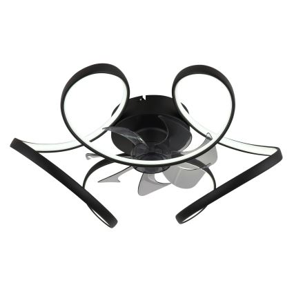 Globo - LED Stmievateľný stropný ventilátor LED/40W/230V 3000-6000K + diaľkové ovládanie
