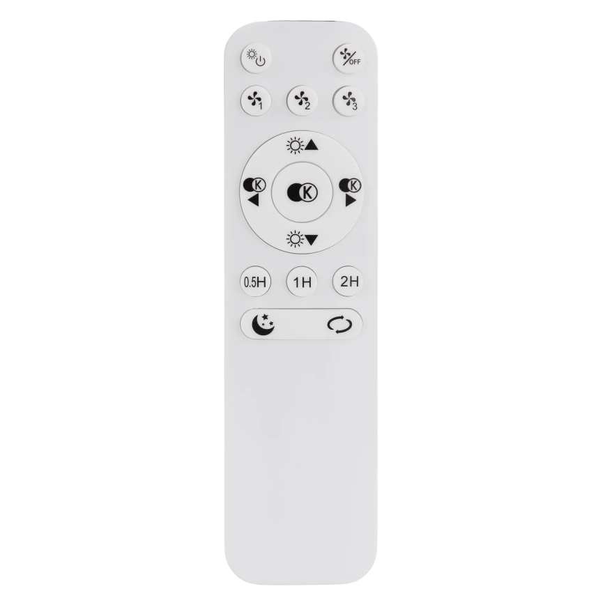 Globo - LED Stmievateľný stropný ventilátor LED/40W/230V 3000-6000K + diaľkové ovládanie