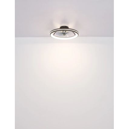 Globo - LED Stmievateľný stropný ventilátor LED/40W/230V 3000-6500K + diaľkové ovládanie
