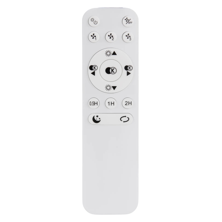 Globo - LED Stmievateľný stropný ventilátor LED/40W/230V 3000-6500K čierna + diaľkové ovládanie