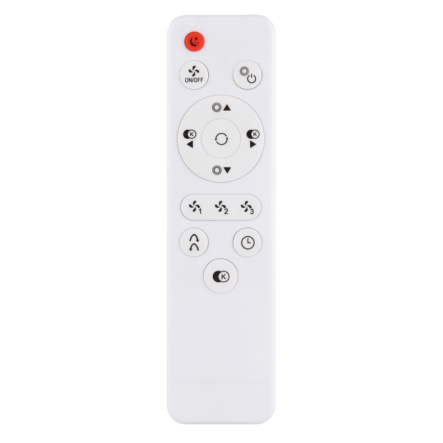 Globo - LED Stmievateľné stropné svietidlo s ventilátorom LED/30W/230V 2700-6500K hnedá + diaľkové ovládanie