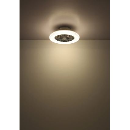 Globo - LED Stmievateľný stropný ventilátor LED/40W/230V 3000-6500K + diaľkové ovládanie