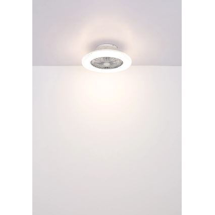 Globo - LED Stmievateľný stropný ventilátor LED/40W/230V 3000-6500K + diaľkové ovládanie