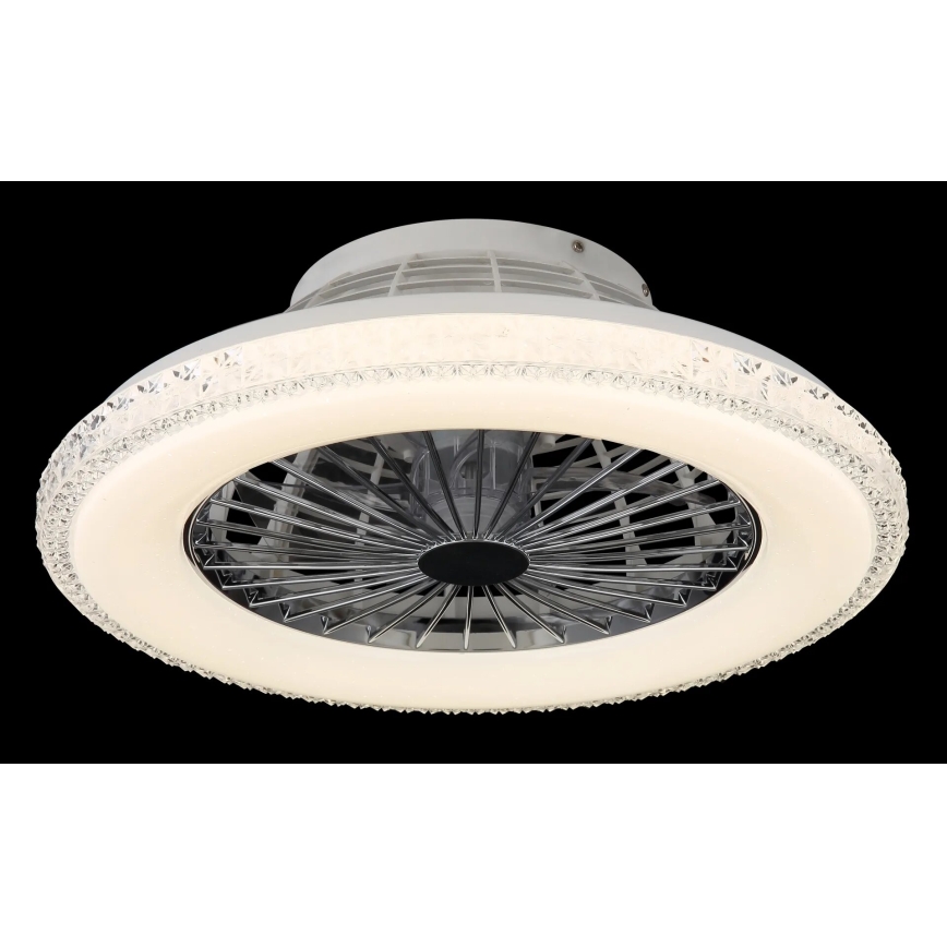 Globo - LED Stmievateľný stropný ventilátor LED/40W/230V 3000-6500K + diaľkové ovládanie