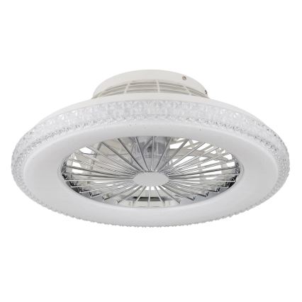 Globo - LED Stmievateľný stropný ventilátor LED/40W/230V 3000-6500K + diaľkové ovládanie