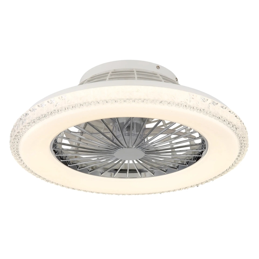 Globo - LED Stmievateľný stropný ventilátor LED/40W/230V 3000-6500K + diaľkové ovládanie