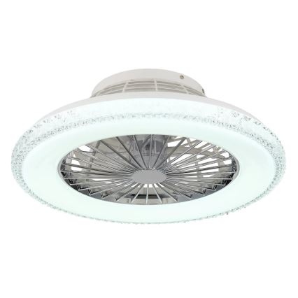 Globo - LED Stmievateľný stropný ventilátor LED/40W/230V 3000-6500K + diaľkové ovládanie