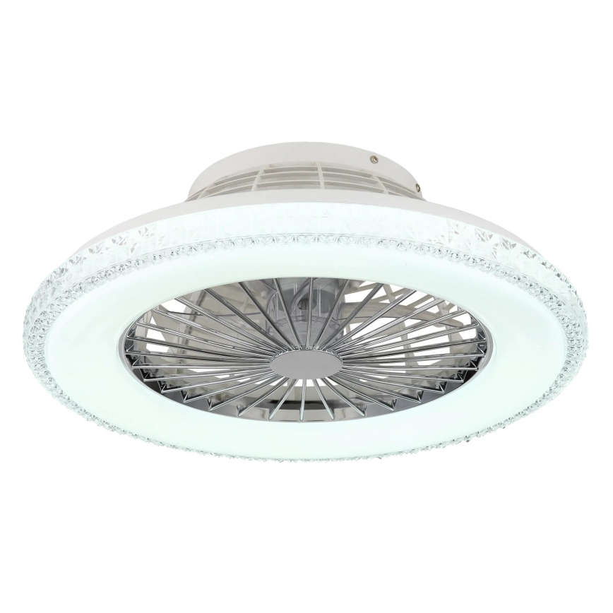 Globo - LED Stmievateľný stropný ventilátor LED/40W/230V 3000-6500K + diaľkové ovládanie