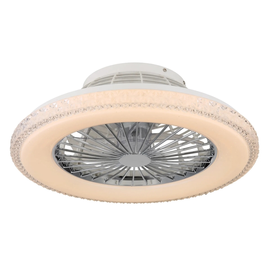 Globo - LED Stmievateľný stropný ventilátor LED/40W/230V 3000-6500K + diaľkové ovládanie