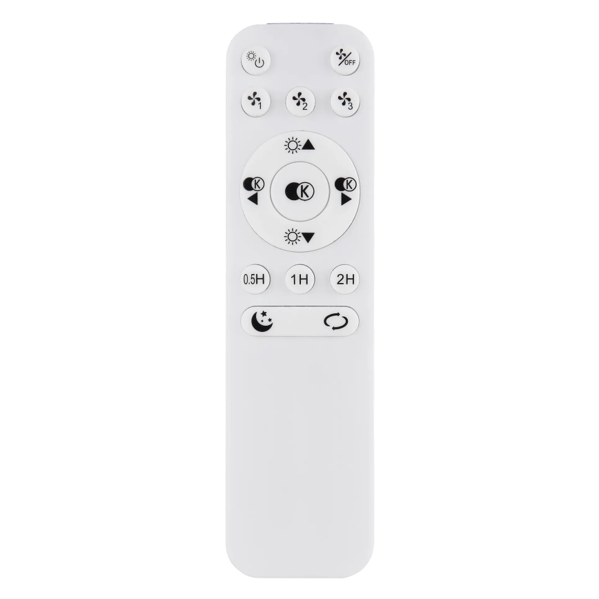 Globo - LED Stmievateľný stropný ventilátor LED/40W/230V 3000-6500K + diaľkové ovládanie