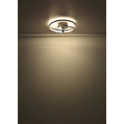 Globo - LED Stmievateľný stropný ventilátor LED/30W/230V 2700-6500K + diaľkové ovládanie
