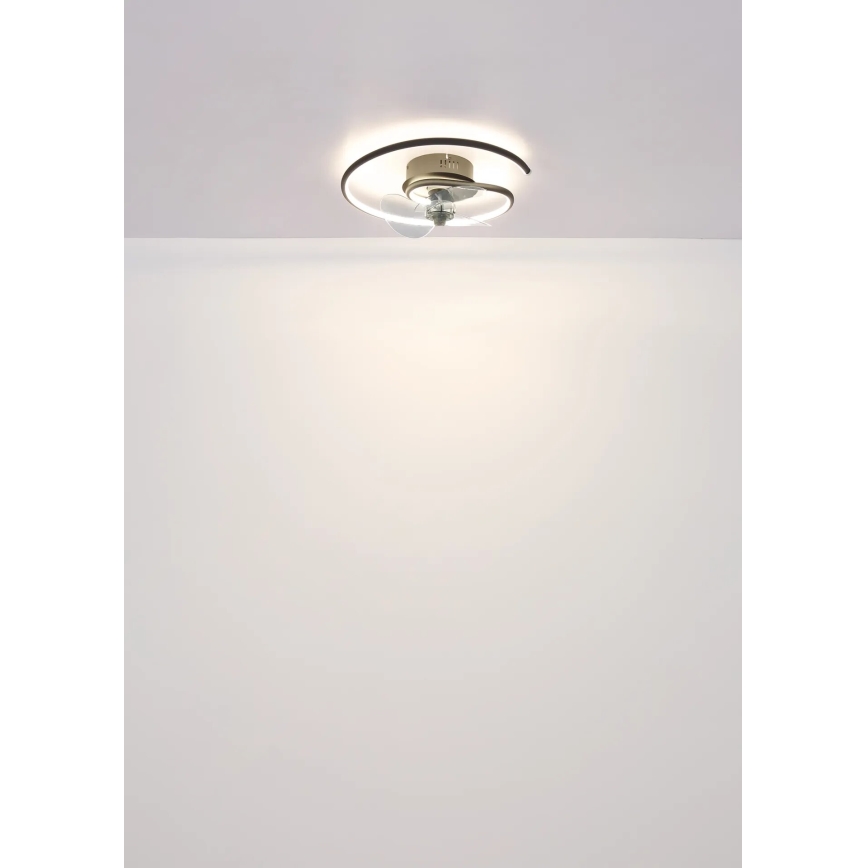 Globo - LED Stmievateľný stropný ventilátor LED/30W/230V 2700-6500K + diaľkové ovládanie