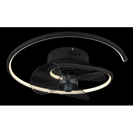 Globo - LED Stmievateľný stropný ventilátor LED/30W/230V 2700-6500K + diaľkové ovládanie