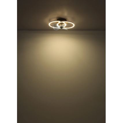 Globo - LED Stmievateľný stropný ventilátor LED/24W/230V 2700-6500K + diaľkové ovládanie