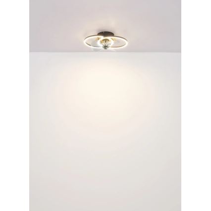 Globo - LED Stmievateľný stropný ventilátor LED/24W/230V 2700-6500K + diaľkové ovládanie