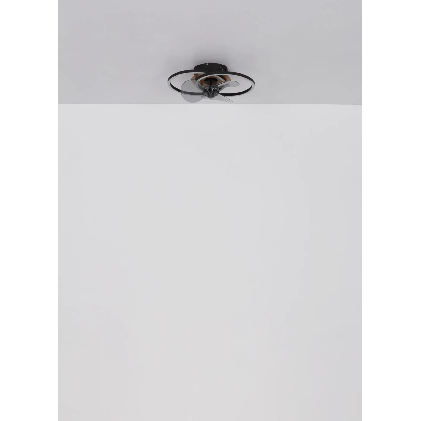 Globo - LED Stmievateľný stropný ventilátor LED/24W/230V 2700-6500K + diaľkové ovládanie
