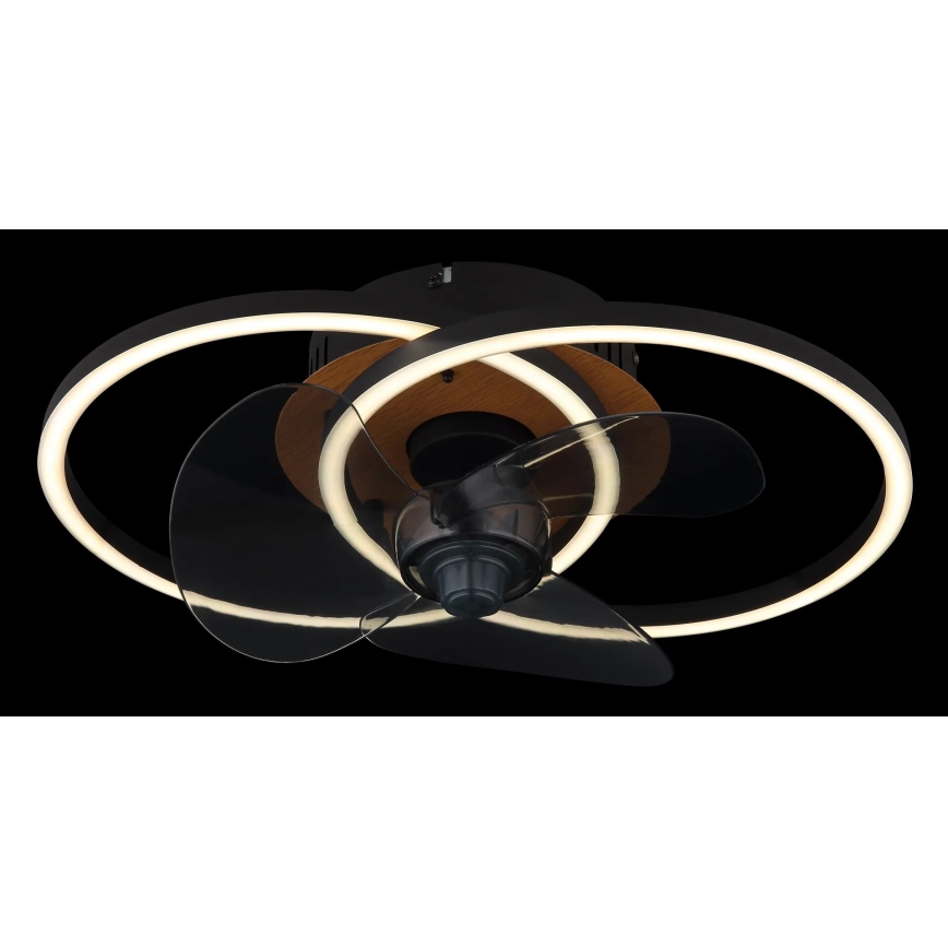 Globo - LED Stmievateľný stropný ventilátor LED/24W/230V 2700-6500K + diaľkové ovládanie