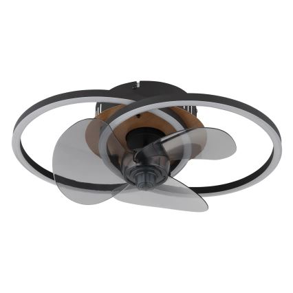Globo - LED Stmievateľný stropný ventilátor LED/24W/230V 2700-6500K + diaľkové ovládanie