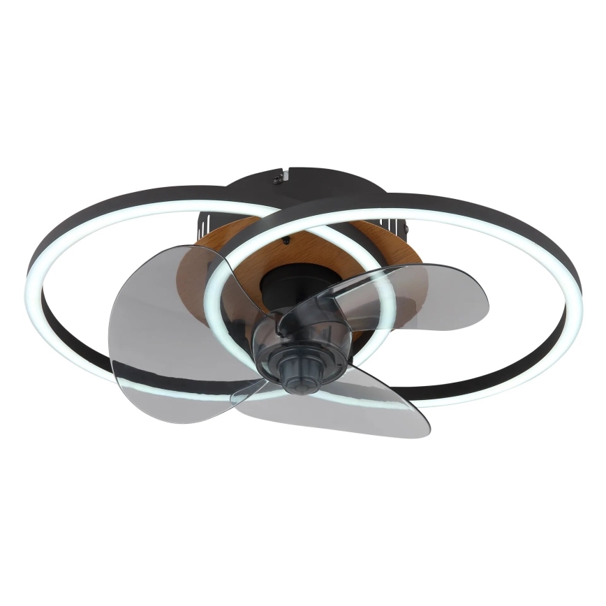 Globo - LED Stmievateľný stropný ventilátor LED/24W/230V 2700-6500K + diaľkové ovládanie