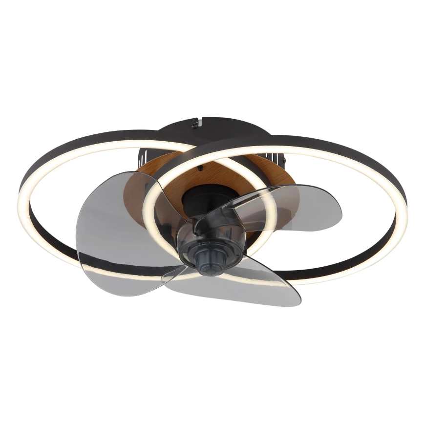 Globo - LED Stmievateľný stropný ventilátor LED/24W/230V 2700-6500K + diaľkové ovládanie