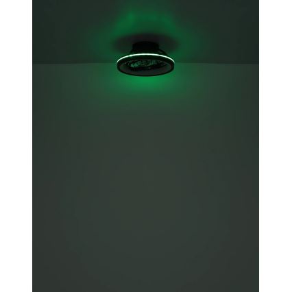 Globo - LED RGB Stmievateľný stropný ventilátor LED/40W/230V 2700-6500K + diaľkové ovládanie