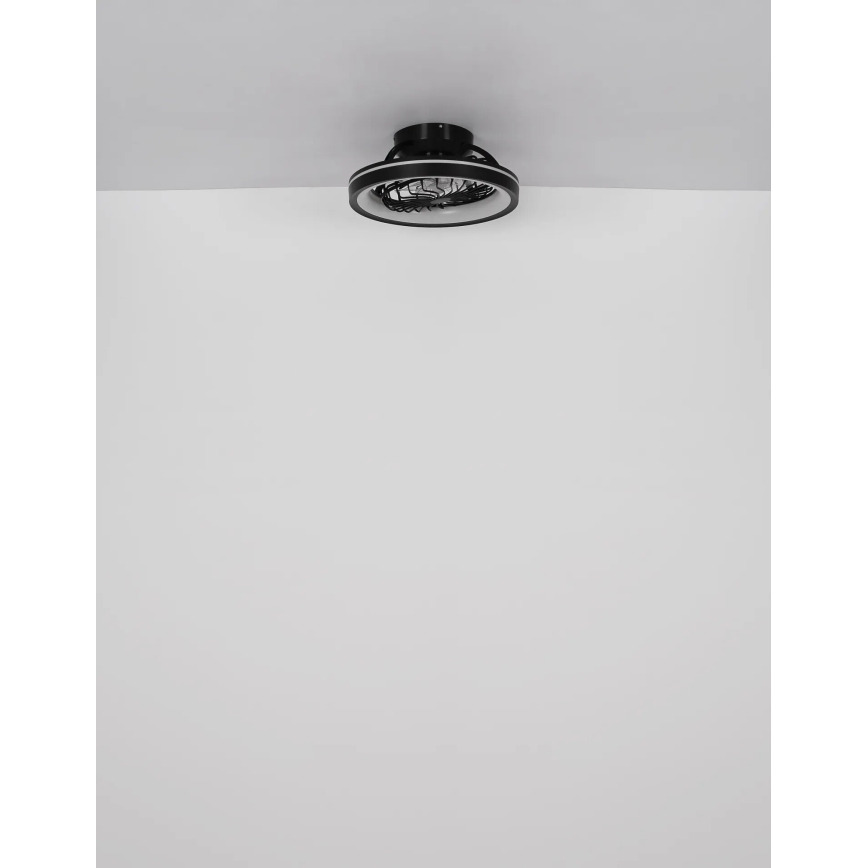 Globo - LED RGB Stmievateľný stropný ventilátor LED/40W/230V 2700-6500K + diaľkové ovládanie