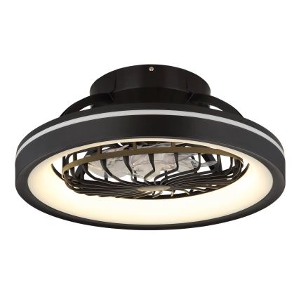 Globo - LED RGB Stmievateľný stropný ventilátor LED/40W/230V 2700-6500K + diaľkové ovládanie