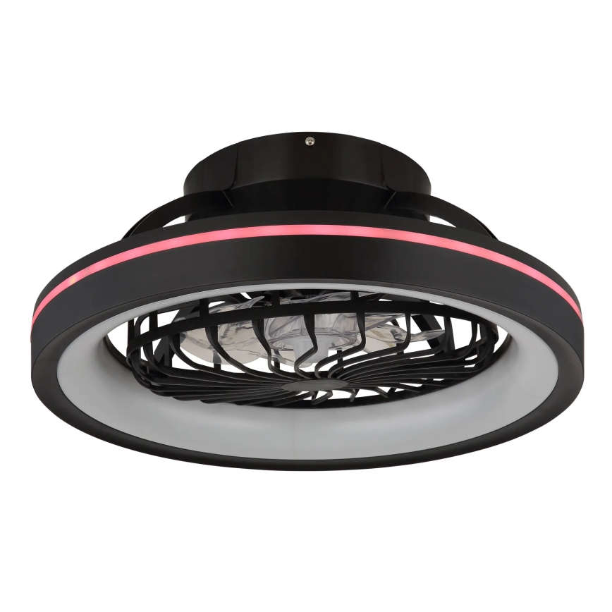 Globo - LED RGB Stmievateľný stropný ventilátor LED/40W/230V 2700-6500K + diaľkové ovládanie