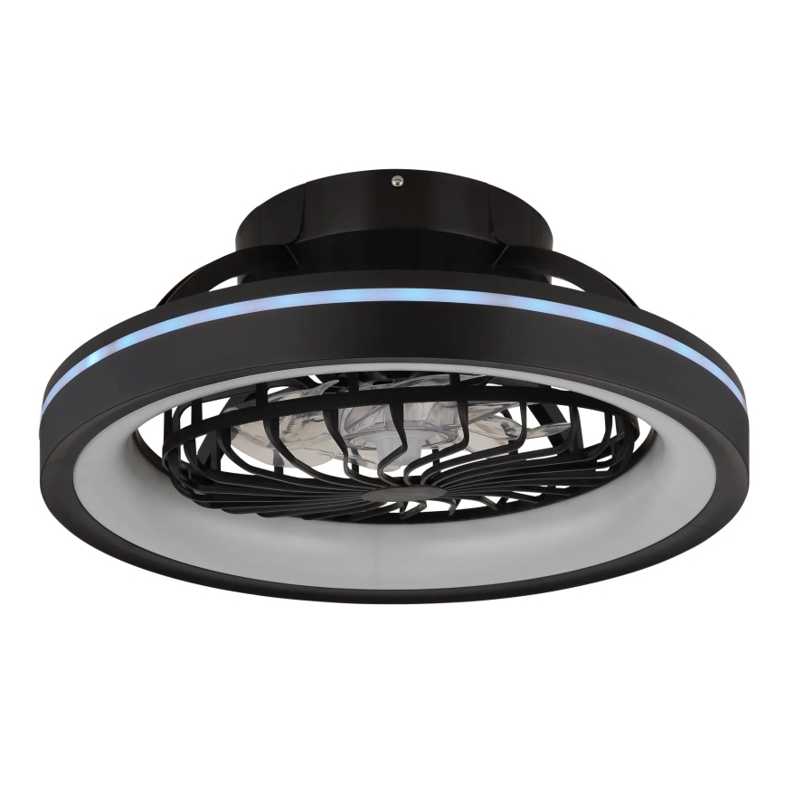 Globo - LED RGB Stmievateľný stropný ventilátor LED/40W/230V 2700-6500K + diaľkové ovládanie