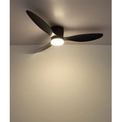 Globo - LED Stmievateľný stropný ventilátor LED/20W/230V 3000-6500K + diaľkové ovládanie